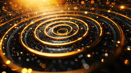 abstract background with circles