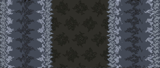 Digital And Textile Design Pattern