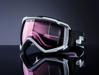 a close up of a goggles