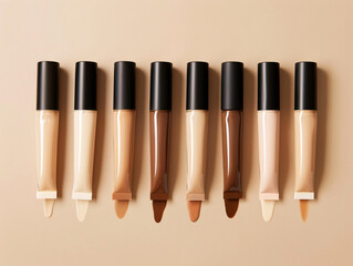 a row of foundation tubes