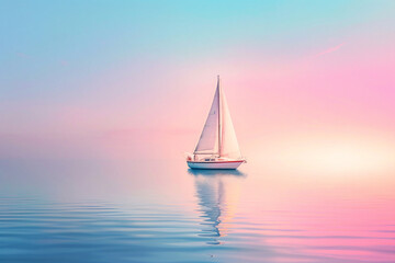 a sailboat on the water