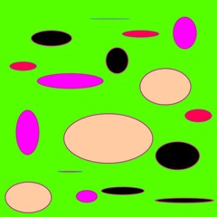 abstract colorful background with circles.