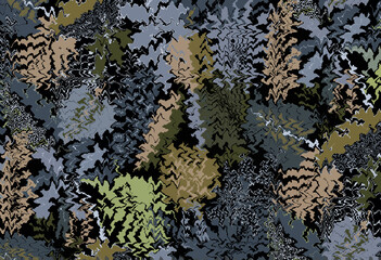 Digital And Textile Design Pattern