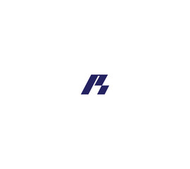 Letter R or PR pixelate logo design for brand use. 