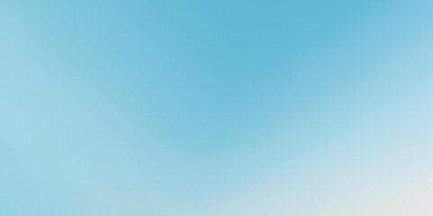 A bright blue sky with fluffy white clouds and a clear, sunny background