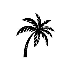 Obraz premium palm tree logo icon