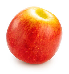 Red Apple on white background, Fresh Red Honey Apple Isolate on white With clipping path.