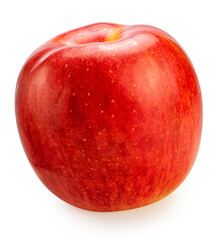 Red Apple on white background, Fresh Red Honey Apple Isolate on white With clipping path.