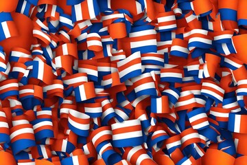 Fototapeta premium Netherlands, The Flag background 