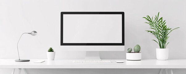 Obraz premium A streamlined teacher portfolio website mockup, highlighting key achievements and skills with a user-friendly interface and ample copy space for personalized content.