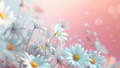 Fluffy dandelions paint a vibrant tapestry across the sun-kissed meadow, swaying gently in the summer breeze