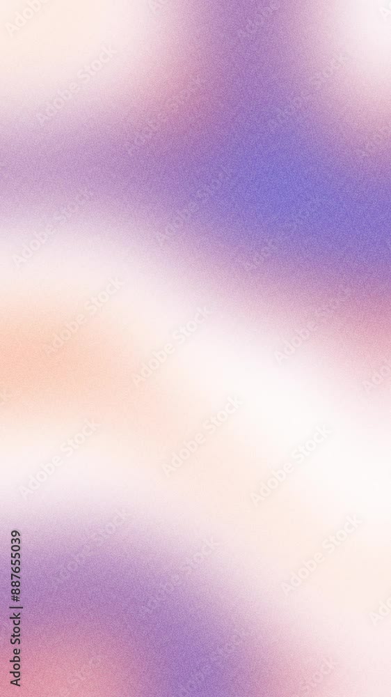 Poster Grainy abstract vertical video animation, smooth color changing backgorund