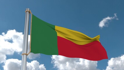 BENIN FLAG