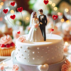 Cake Topper Romance
