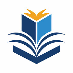Education Logo Design Vector Art Illustration Template