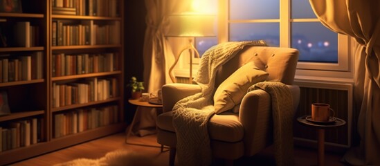 Cozy Reading Nook by the Window