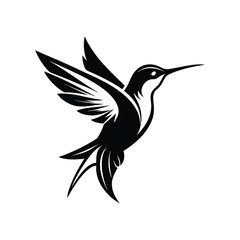 Bird  Silhouette Vector Illustration
