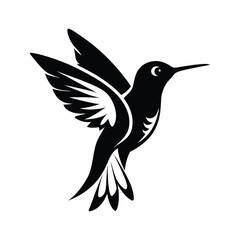 Obraz premium Bird Silhouette Vector Illustration 