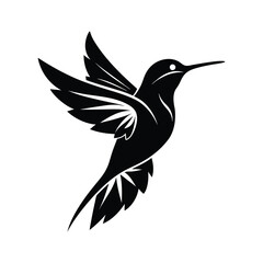 Bird  Silhouette Vector Illustration
