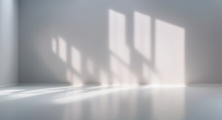 Obraz premium Minimalistic abstract light abstract background white color sche