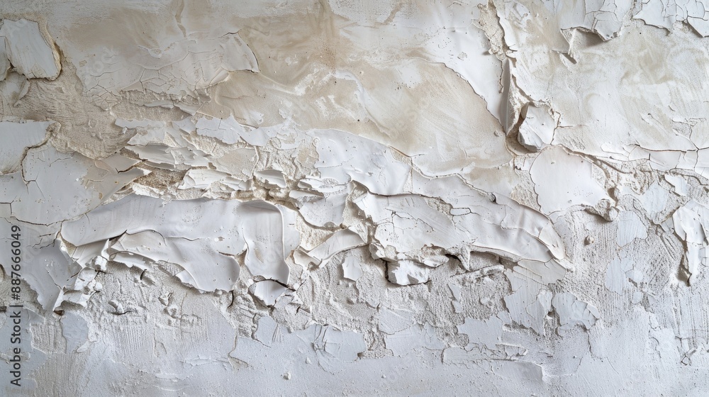 Poster plaster wall with clean and soft texture for background with space for copy