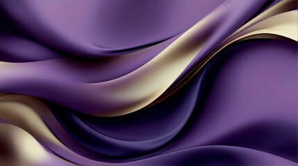 Elegant 3D abstract abstract digital art piece that appears to b