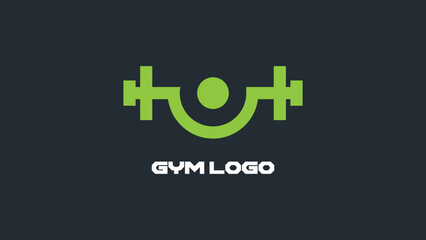 fitness nutrition logo design, gym logo template