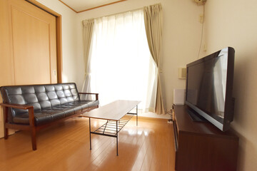 南向きのフローリングの部屋