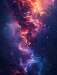 Abstract Space Nebula