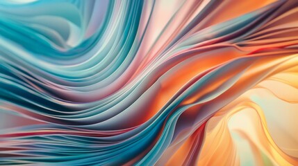 Obraz premium Book pages swirling in breeze with warm to cool gradients wallpaper