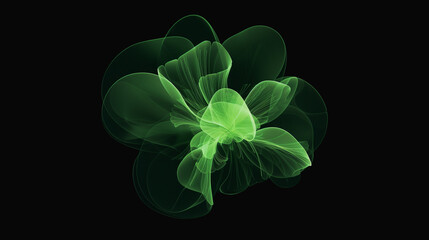 Etherial Flower, Magical Holographic Bloom, Vibrant Neon Pastel Glow. Wellbeing, Mindfulness, Meditation, Relaxation. Spa, Skincare, Cosmetics, Perfume, Fashion, Luxury. Timeless, Gentle, Feminine