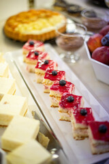 Schön schmeckende Beerentorte