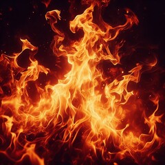 fire flames background