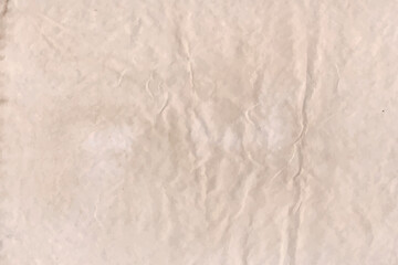 Old Paper texture background of old page isolated on brown long, web, background. Vector illustration. Image trace.