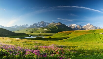 Fototapeta premium Landscape, Nature, Scenic, Wilderness, Outdoor, Countryside