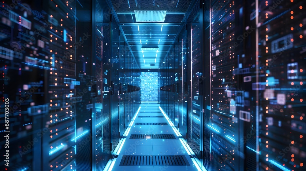 Aufkleber a fortified digital environment showcasing advanced security measures protecting data and applicatio