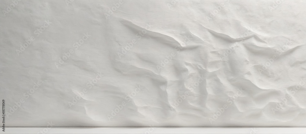 Poster minimal abstract background close-up white wall textured surface