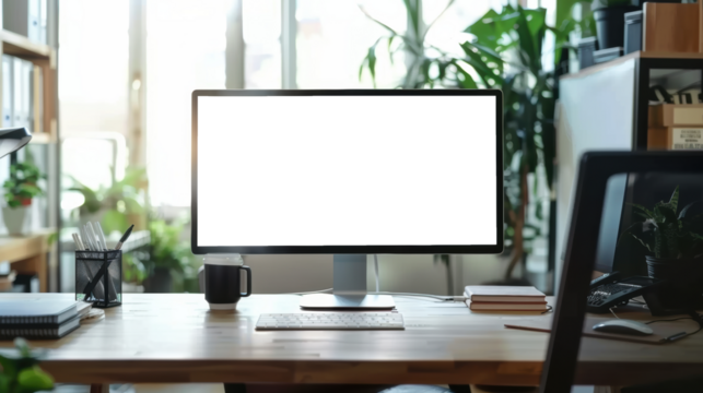PNG image of Blank Computer Monitor Screen