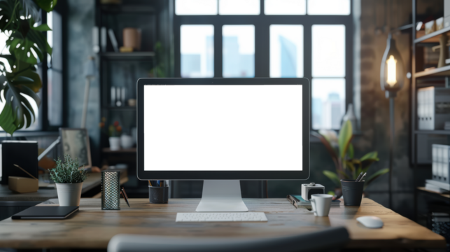 PNG image of Blank Computer Monitor Screen