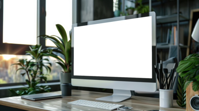 PNG image of Blank Computer Monitor Screen