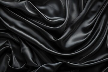 Fototapeta premium Abstract dark smooth gradients background Generative Ai