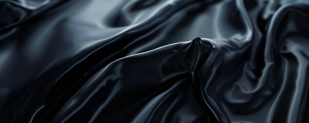 Fototapeta premium Abstract dark smooth gradients background Generative Ai