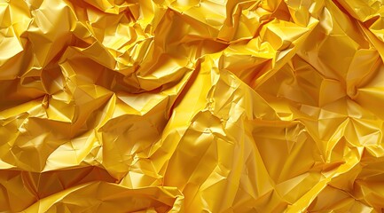 crumpled gold paper