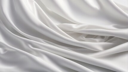 Fototapeta premium White Background Iron close-up white fabric smooth elegant textu