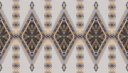 B_9_Fabric Pattern Art_Geometric Tribal Pattern