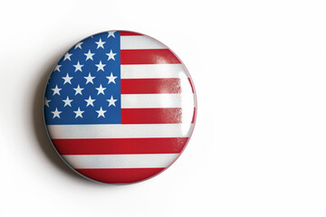 america country flag button