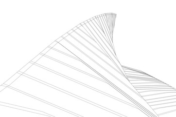 Architecture building. Design background