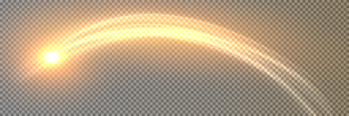 Glow light effect. Star burst with sparkles.Sun