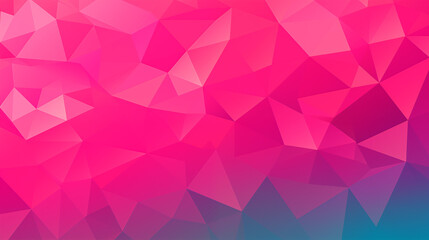 Fototapeta premium Pink Low-Poly Abstract Art Background