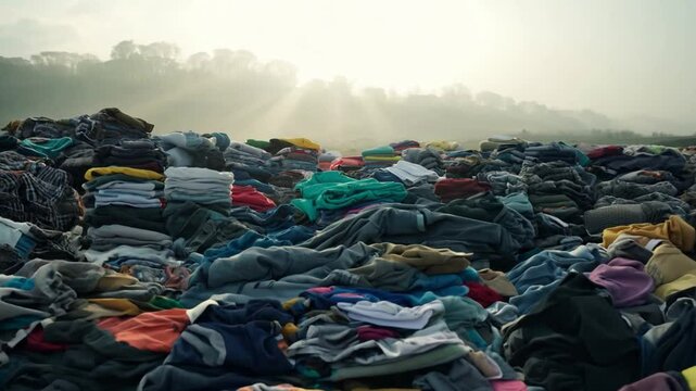 The impact of fashion on the environment is increasingly visible in the form of huge piles of clothes in landfills. Unused fabrics that could find a second life by recycling or reusing